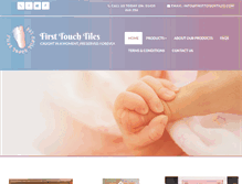Tablet Screenshot of firsttouchtiles.com